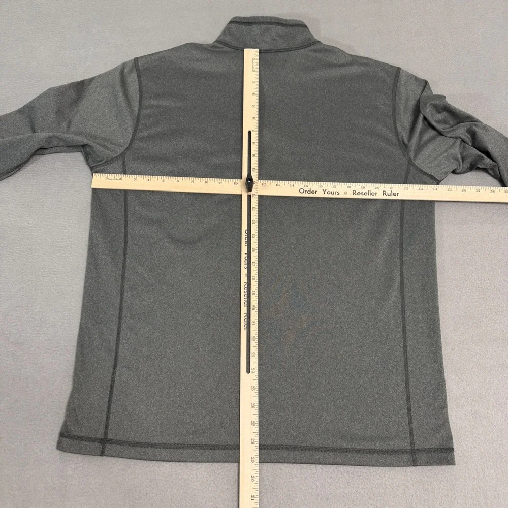 The North Face Quarter Zip Pullover Mens XL Gray Performance Fleece Hiking Shirt